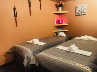 Massage room inside Spa Sasha